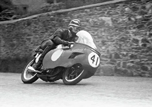 Norton Prints: Alan Trow Norton 1957 Junior TT