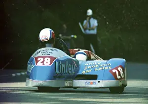 Alan Warner & Steven Mace (Shellbourne) 1992 Sidecar TT