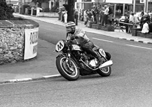 Images Dated 27th January 2018: Albert Moule (Triumph) 1973 Manx Grand Prix