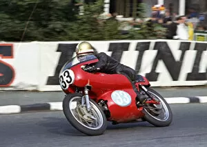 Images Dated 14th July 2022: Alberto Pagani (Aermacchi) 1966 Junior TT