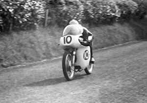 Images Dated 17th December 2021: Alberto Pagani (Ducati) 1959 Ultra Lightweight Ulster Grand Prix