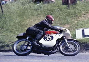 Images Dated 15th November 2020: Alec Campbell (Bultaco) 1968 Ultra Lightweight TT