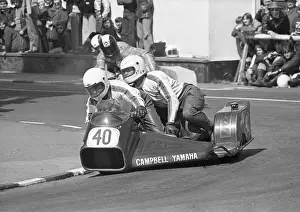 Alex Campbell & Jim Pearson (Yamaha) 1975 500 Sidecar TT