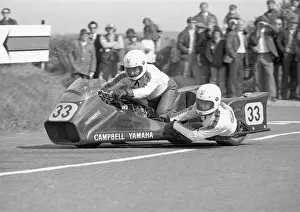 Alex Campbell & Jim Pearson (Yamaha) 1975 Jurby Road