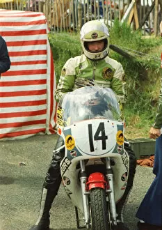 Alex George (Vesco Yamaha) 1974 Formula 750 TT