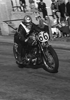 Alexander Hislop (BSA) 1958 Junior Newcomers Manx Grand Prix