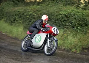 Images Dated 20th September 2021: Alf Mayrs (Bultaco) 1968 Lightweight Manx Grand Prix
