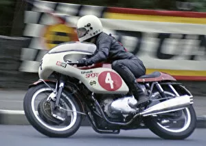 Images Dated 26th December 2019: Alistair Copland (Triumph) 1973 Production TT