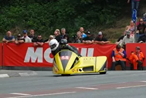 Images Dated 10th June 2016: Alistair Hawkins & Ben McBride (Shelbourne) 2016 Sidecar 2 TT