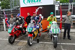 Alistair Haworth (Yamaha) Colin Martin (Kawasaki) Alex Sinclair (Yamaha) 2013 Lightweight MGP