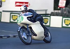Greeves Prints: Alistair Kirkcaldy Greeves 1967 Lightweight Manx Grand Prix