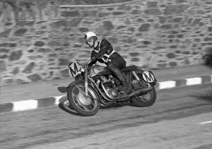 Images Dated 18th April 2022: Alistair (Norton Travelling marshal) 1958 Manx Grand Prix