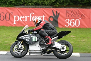 Allan Brew Gallery: Allan Brew at Sulby Bridge: 2011 Zero TT
