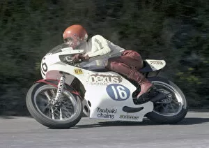 Allan Brew Gallery: Allan Brew (Yamaha) 1979 Junior Manx Grand Prix