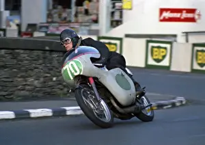 1967 Lightweight Manx Grand Prix Prints: Allan Gagen Yamaha 1967 Lightweight Manx Grand Prix