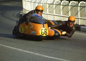 Images Dated 9th October 2018: Allister Mothersill & Milton Mitchison (AMS) 1971 750 Sidecar TT