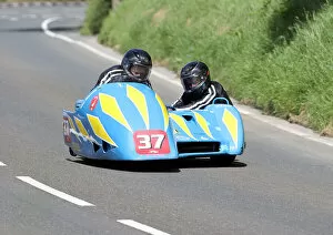 Images Dated 26th July 2022: Alun Thomas & Kenneth Cole (Honda Ireson) 2022 Sidecar TT