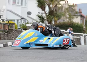 Images Dated 2nd August 2022: Alun Thomas & Kenny Cole (Ireson Honda) 2022 Southern 100