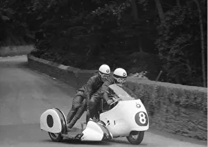Alwyn Ritter & Edwin Blauth (BMW) 1960 Sidecar TT