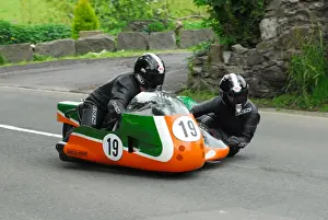 Andi Rolli & Beate Rolli (Weslake) 2015 Pre TT Classic