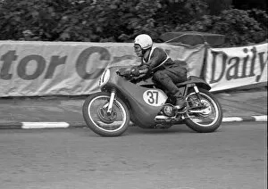 Andreas Georgeades at Quarter Bridge; 1965 Senior TT