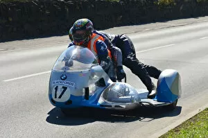 Images Dated 7th June 2020: Andrew Bailey & Ian Beamont (Bellis BMW) 2012 Pre TT Classic