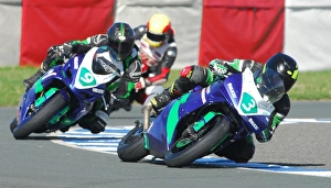 Andrew Dudgeon Collection: Andrew Dudgeon (Suzuki) Derran Slous (Suzuki) April; Jurby