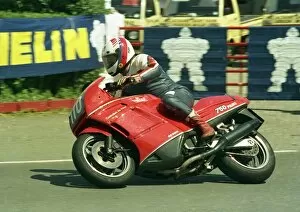 Images Dated 18th September 2013: Andrew Evans (Ducati) 1988 Production B TT