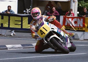 Images Dated 1st June 2018: Andrew Stroud (Yamaha) 1994 Supersport 600 TT