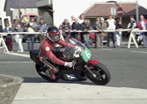 Images Dated 16th March 2021: Andy Basset (Harris Yamaha) 1986 Lightweight Manx Grand Prix