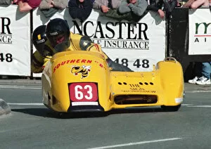 Ireson Honda Gallery: Andy Brown & John Dowling (Ireson Honda) 1999 Sidecar TT