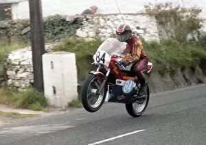 Images Dated 28th July 2021: Andy Cooper (Spondon Yamaha) 1980 Junior Manx Grand Prix