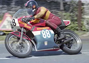 Images Dated 13th August 2022: Andy Cooper (Yamaha) 1980 Southern 100