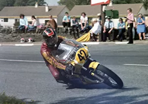Images Dated 20th April 2020: Andy Cooper (Yamaha) 1981 Senior Manx Grand Prix