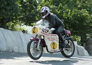 Images Dated 9th April 2021: Andy Dugdale (Seeley) 1991 Senior Classic Manx Grand Prix