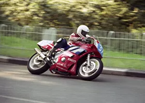 Images Dated 8th April 2022: Andy Jackson (Honda) 1991 Junior Newcomers Manx Grand Prix