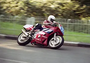 Andy Jackson (Honda) 1991 Junior Newcomers Manx Grand Prix