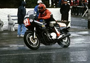 Images Dated 31st March 2023: Andy Jessopp Laverda. At Ramsey 1985 Production TT