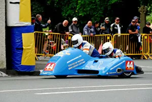Images Dated 8th June 2018: Andy King & Alun Thomas (Lumley / Ireson) 2018 Sidecar TT