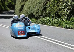 Andy King Andrew Sigsworth Ireson Honda 2023 Sidecar TT