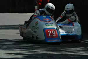 Andy King Gallery: Andy King & Kenny Cole (Honda) 2013 Sidecar TT
