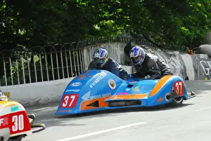2012 Sidecar Tt Prints: Andy King & Kenny Cole (Ireson Honda) 2012 Sidecar TT