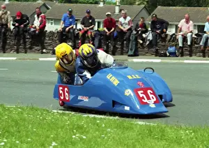 Andy Kinsella & Karl Morgans (Ireson Honda) 2002 Sidecar TT