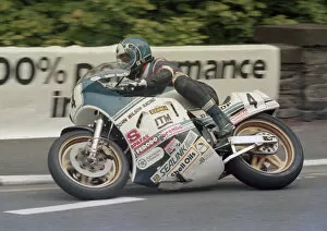 Images Dated 5th April 2020: Andy McGladdery (Suzuki) 1986 Formula One TT