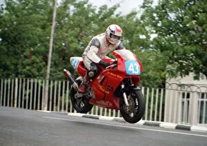 Images Dated 28th June 2022: Andy Neve (Honda) 1995 Newcomers Manx Grand Prix