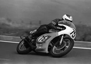 1981 Senior Manx Grand Prix Collection: Andy Taylor (Yamaha) 1981 Senior Manx Grand Prix