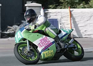Images Dated 28th April 2020: Andy Thompson (Kawasaki) 1993 Newcomers Manx Grand Prix