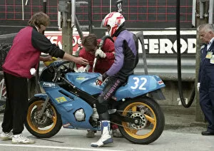 Images Dated 30th November 2019: Andy Tuck (Yamaha) 1994 Newcomers Manx Grand Prix