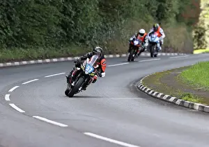 Andy Whale Aprilia) at Quarry Bends 2022 Senior Manx Grand Prix