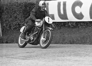 Images Dated 14th August 2016: Angus Martin (BSA) 1954 Junior Clubman TT
